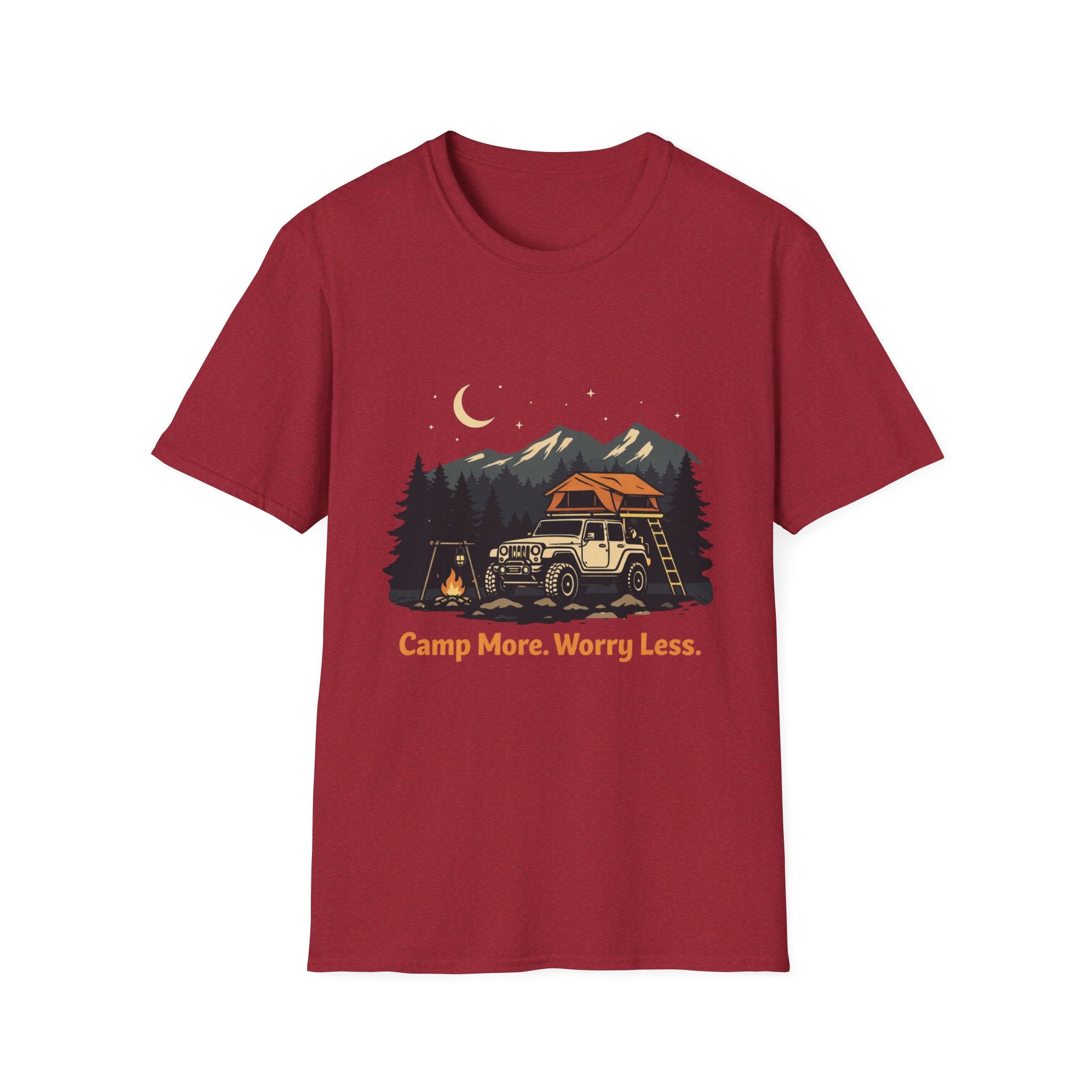 Camp More Worry Less T-Shirt