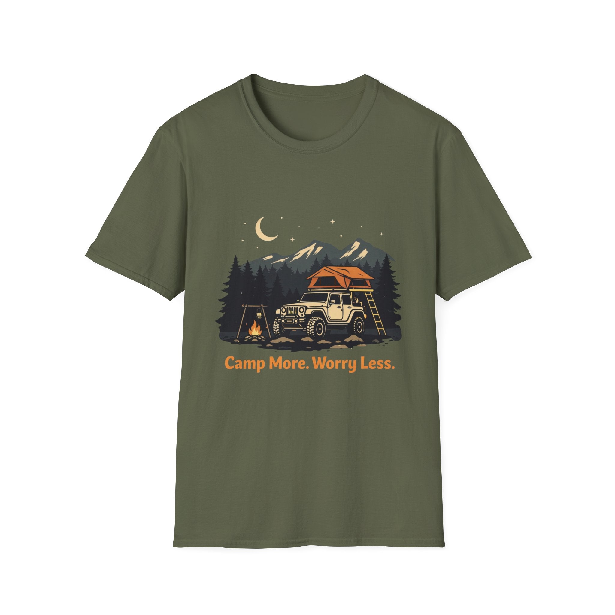 Camp More Worry Less T-Shirt