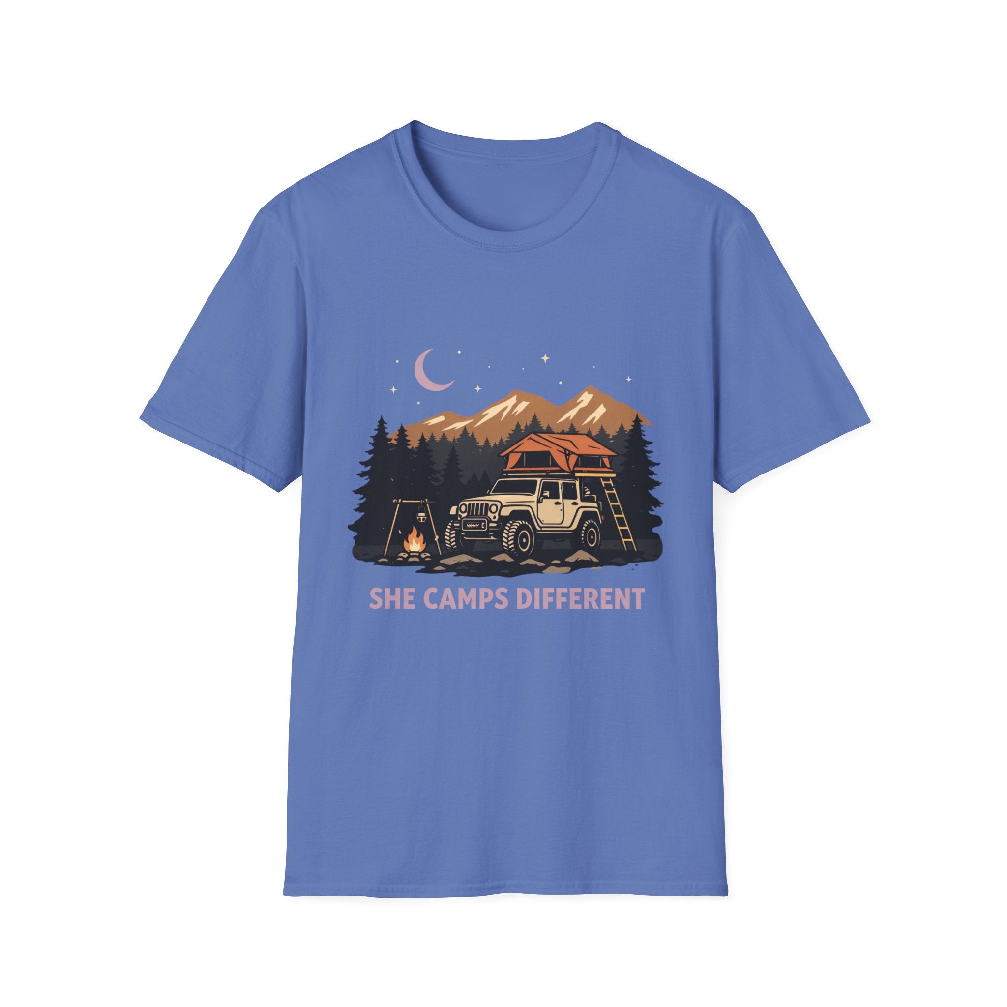 She Camps Different T-Shirt
