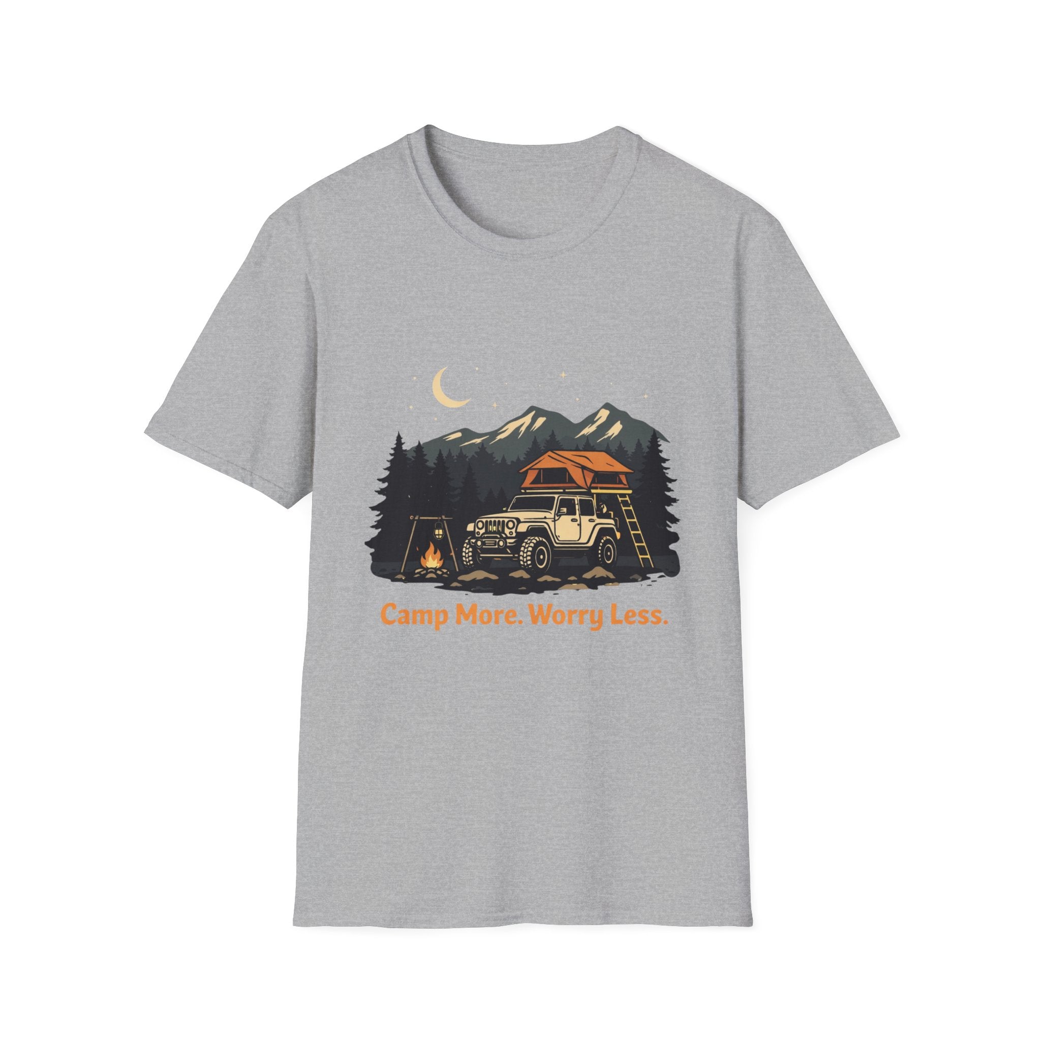 Camp More Worry Less T-Shirt