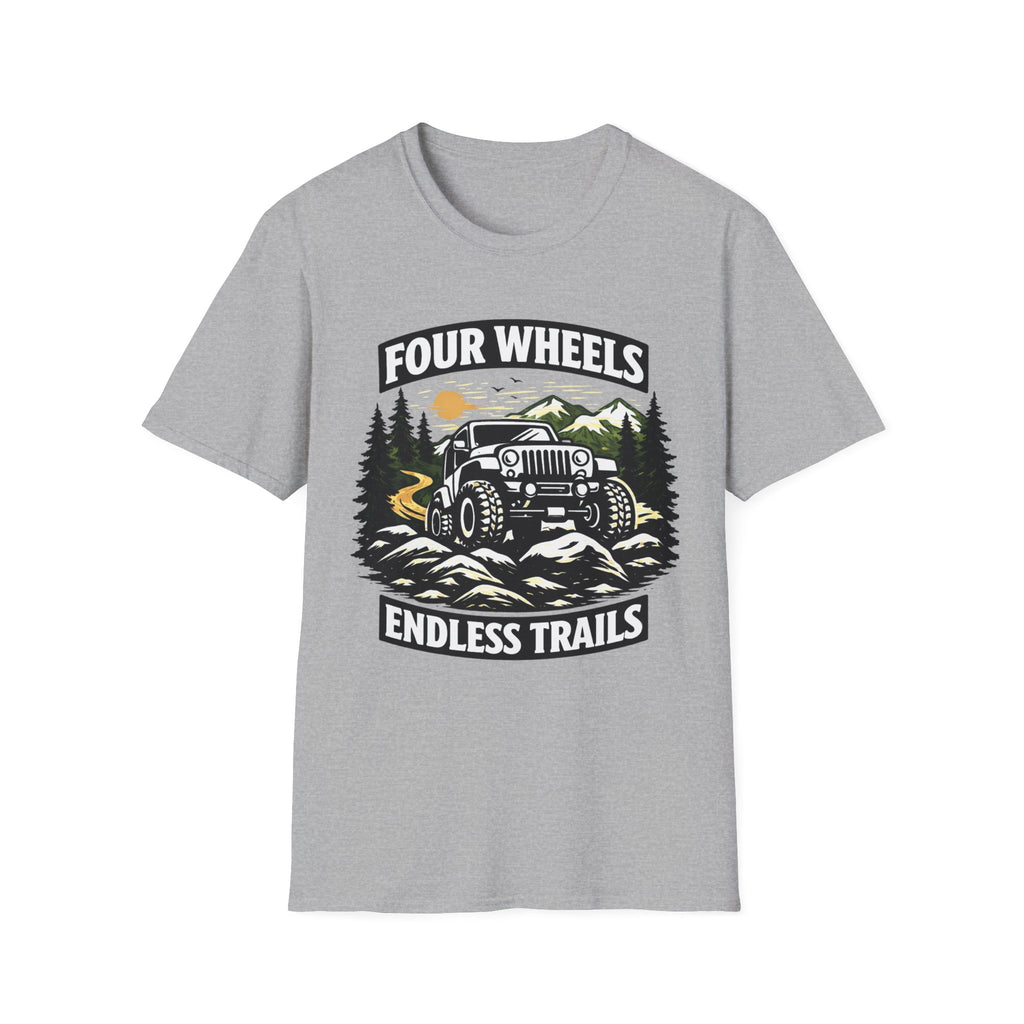 Four Wheels Endless Trail T-Shirt
