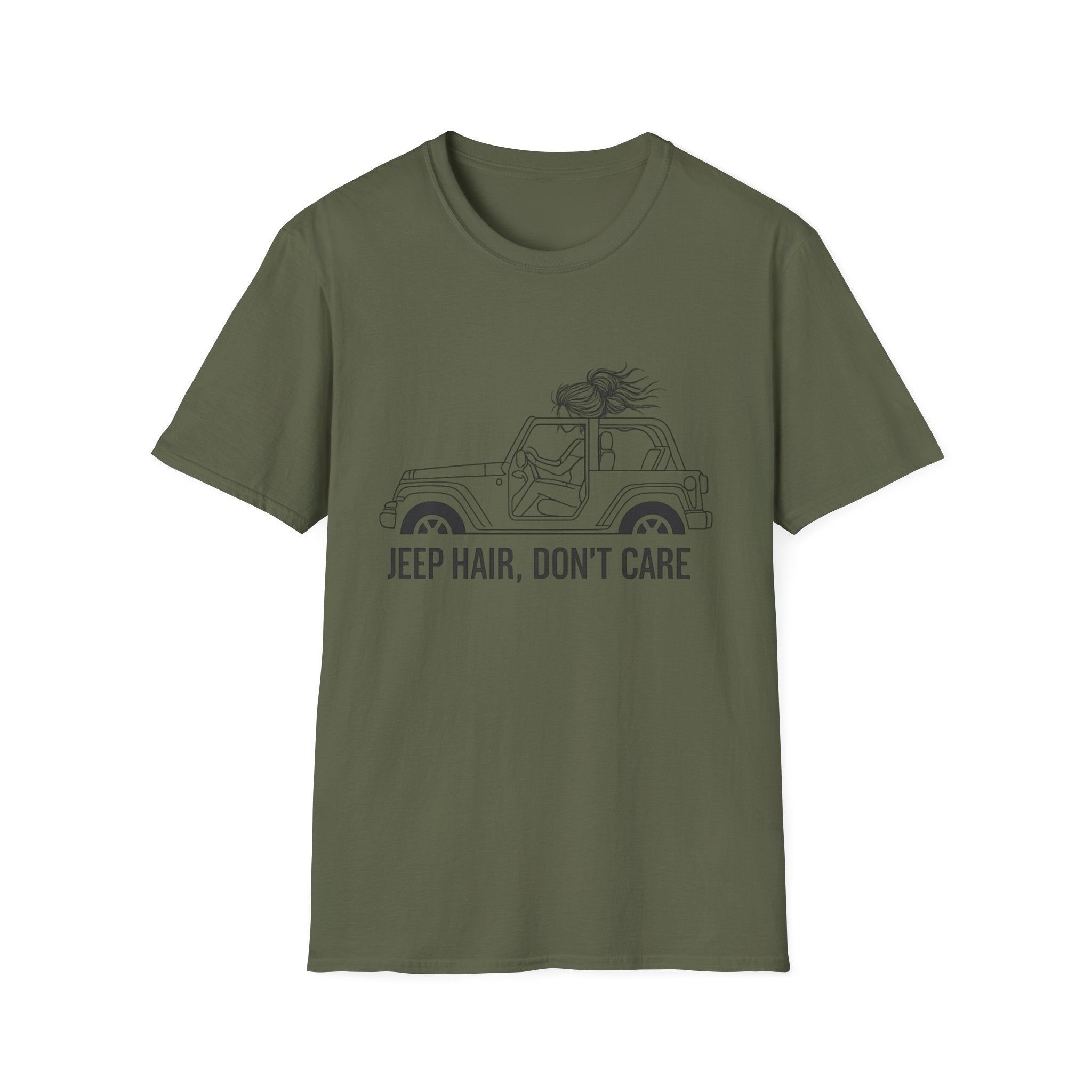 Jeep Hair Don't Care 2 Door T-Shirt