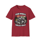 Four Wheels Endless Trail T-Shirt