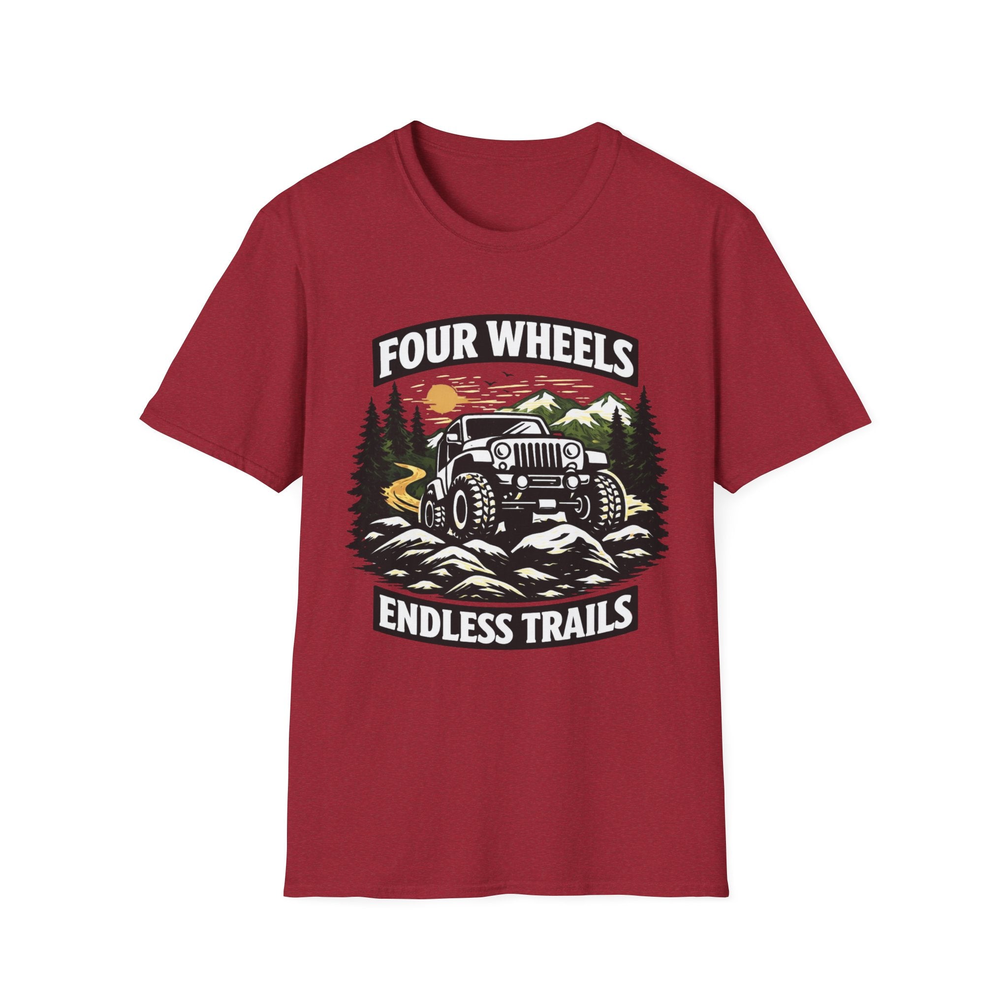 Four Wheels Endless Trail T-Shirt