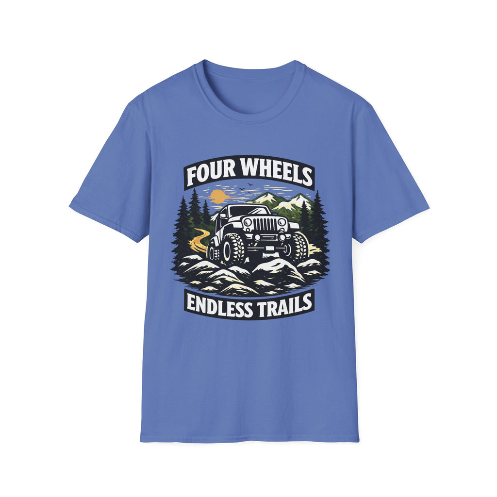 Four Wheels Endless Trail T-Shirt