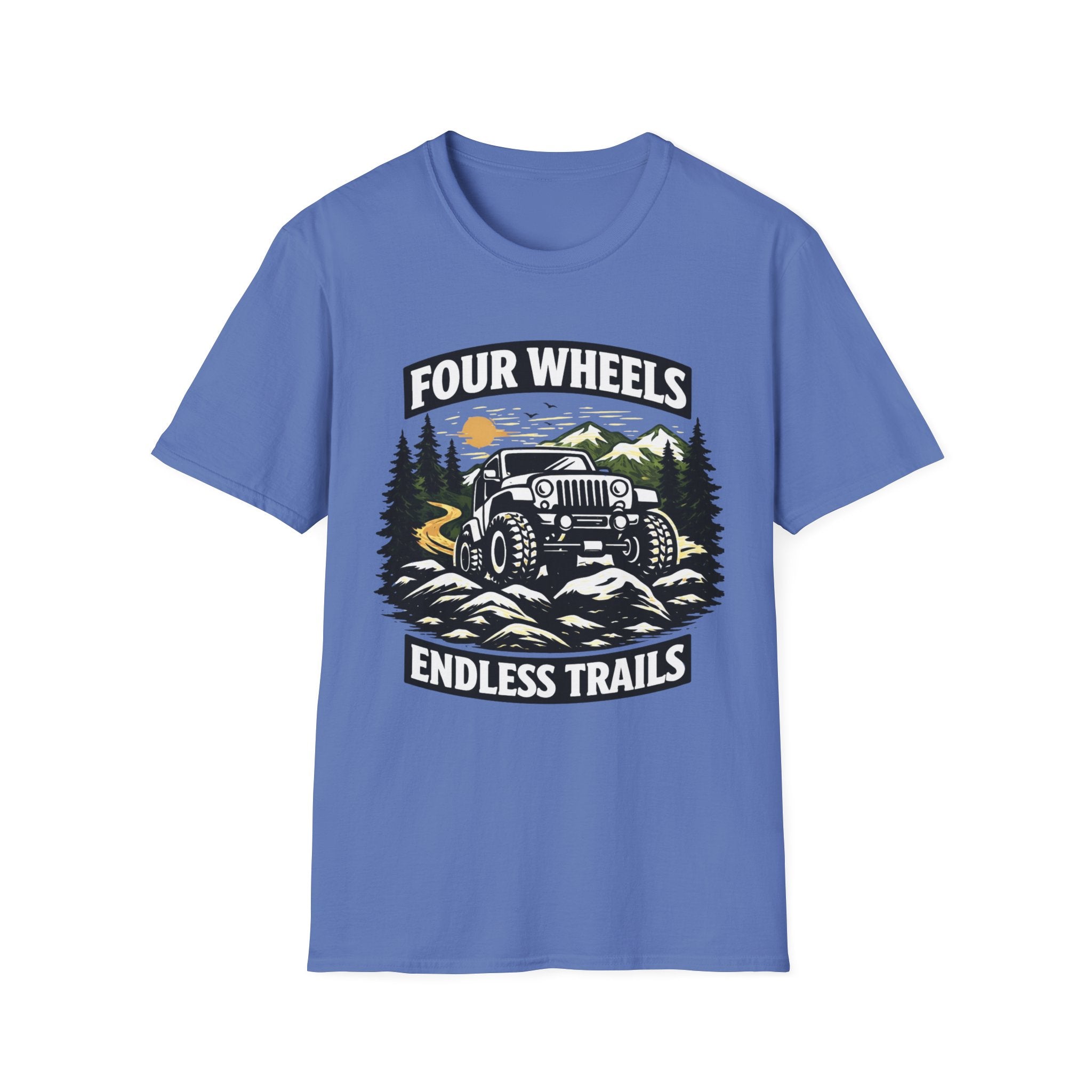 Four Wheels Endless Trail T-Shirt