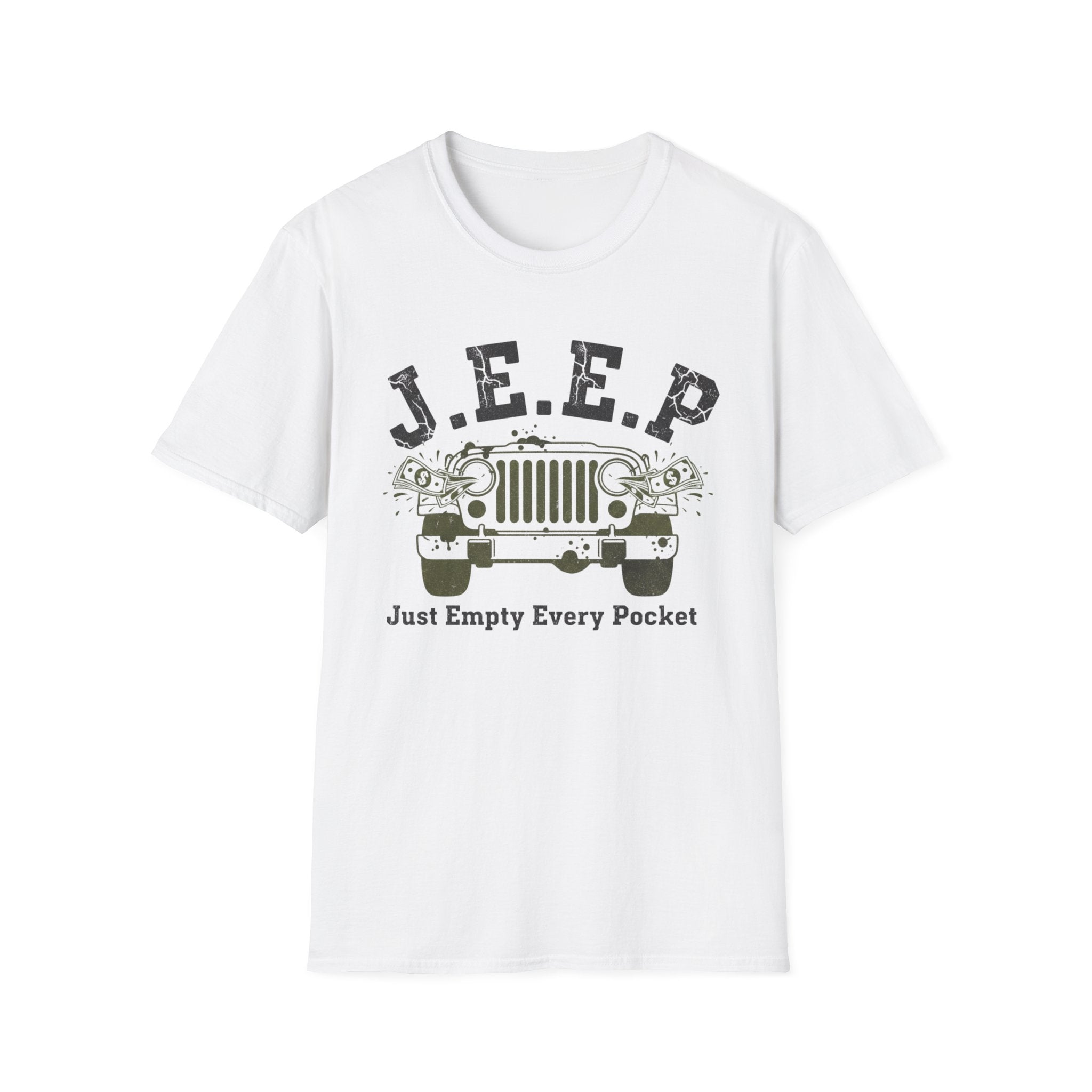 Just Empty Every Pocket Front View T-Shirt