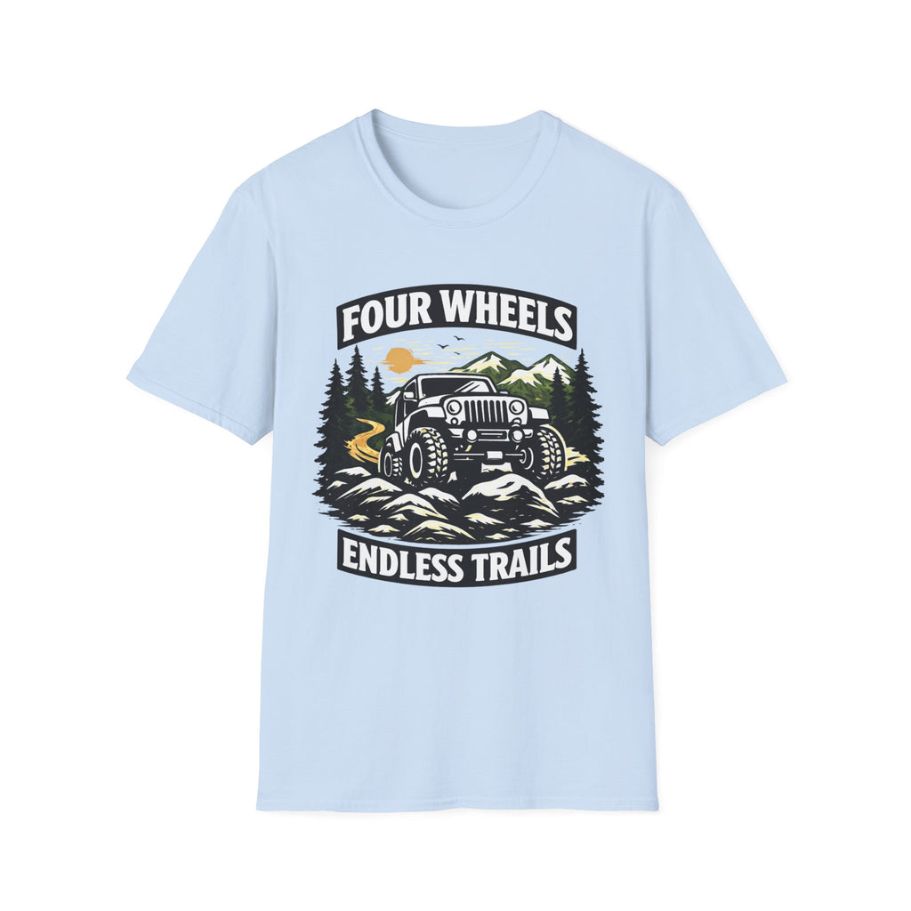 Four Wheels Endless Trail T-Shirt
