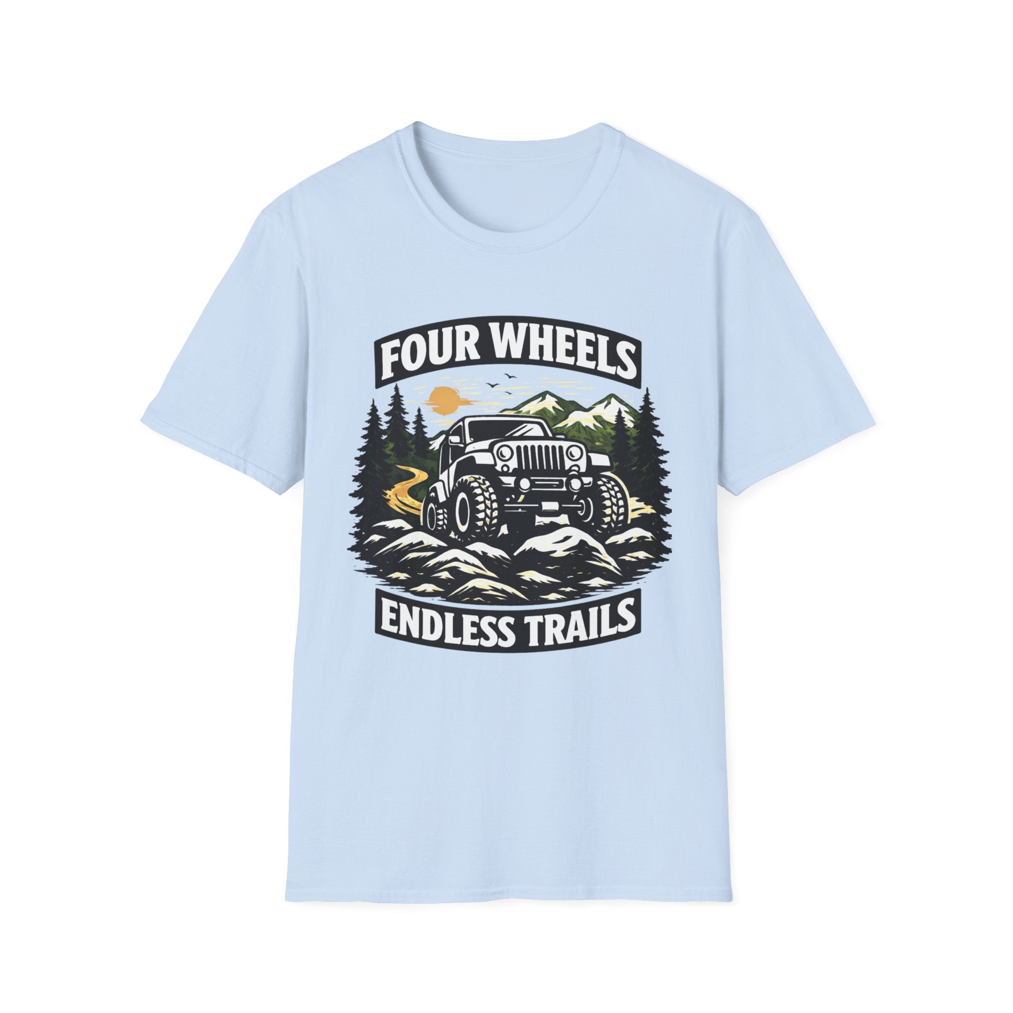 Four Wheels Endless Trail T-Shirt