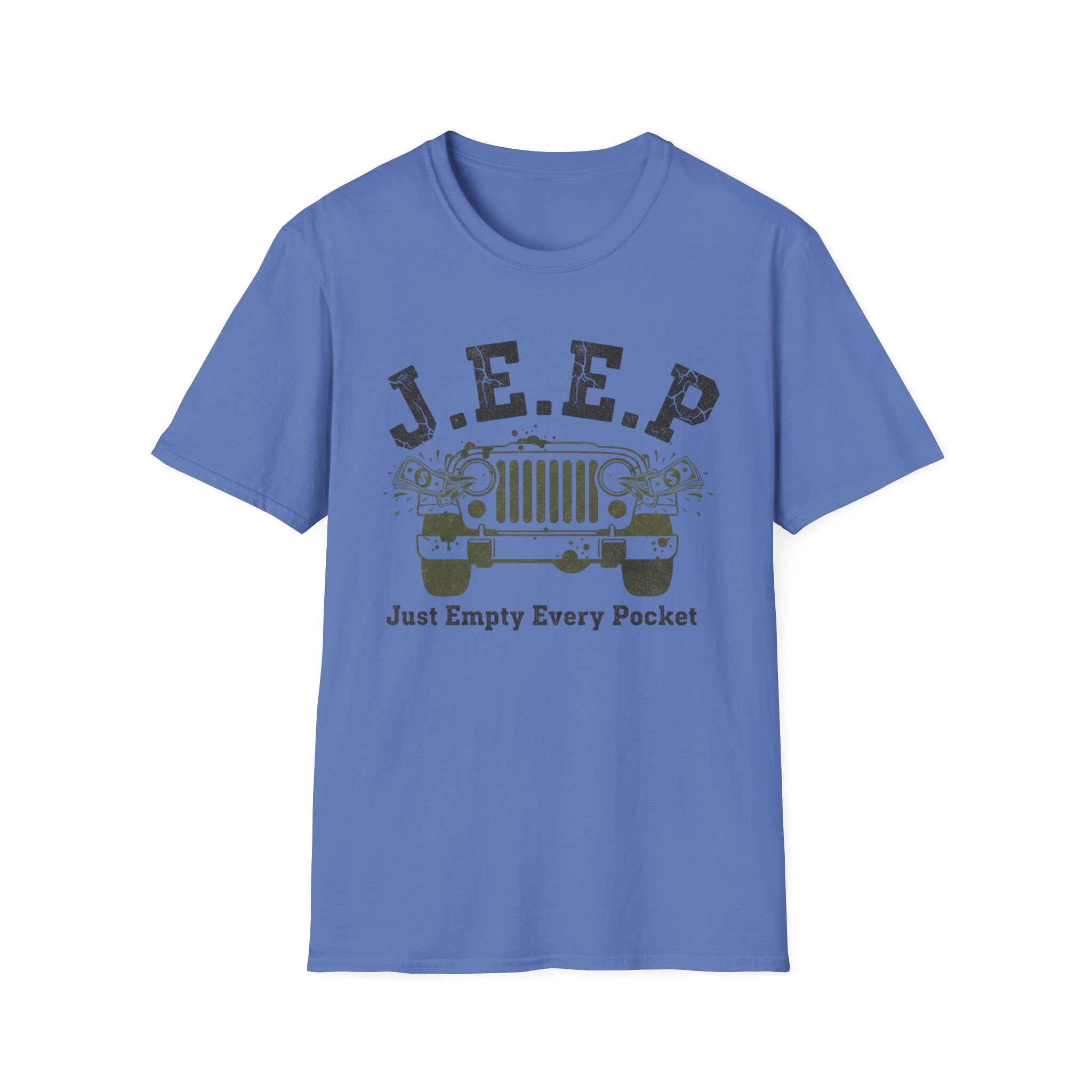 Just Empty Every Pocket Front View T-Shirt