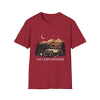 She Camps Different T-Shirt