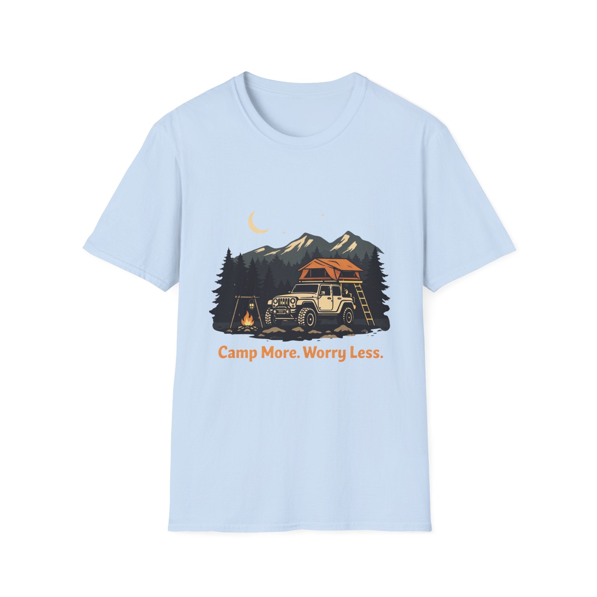 Camp More Worry Less T-Shirt