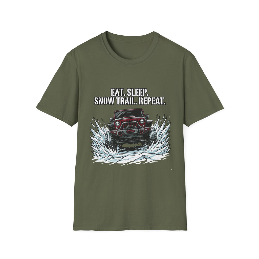 Eat Sleep Snow Trail T-Shirt