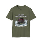 Eat Sleep Snow Trail T-Shirt