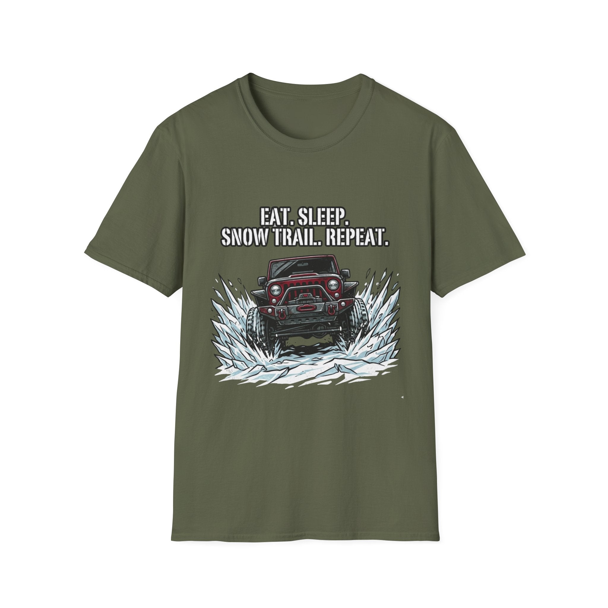 Eat Sleep Snow Trail T-Shirt